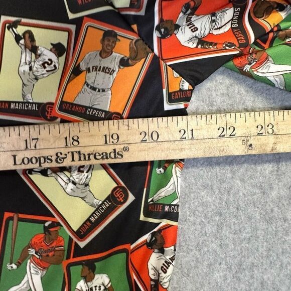 SF Giants baseball button front shirt mens Medium hawaiian sports gorpcore - Picture 5 of 7